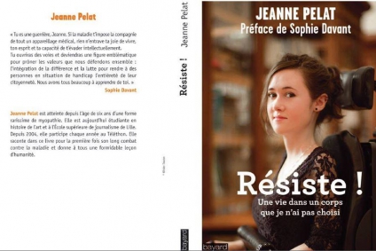 Jeanne Pelat sera présente au téléthon à Halluin pour dédicacer son livre !