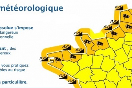 Attention vigilance orange: vents violents attendus ce lundi