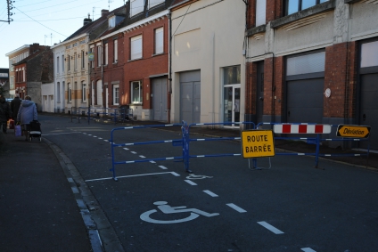 Circulation interrompue rue de la Libération, le temps des travaux