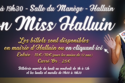 Soirée de gala : élection de Miss Halluin