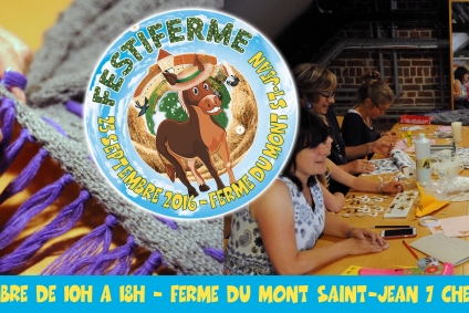 Festiferme J-11: un vendredi à l’atelier de loisirs créatifs adulte de la Ferme du Mont
