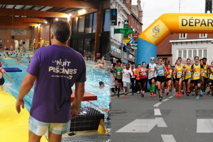 En baskets ou en maillots de bain, les Halluinois étaient au rendez-vous de ce week-end sport (en images)