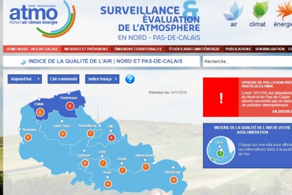 Alerte Préfecture : pointe de pollution atmosphérique ce lundi 14 novembre