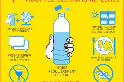 Vigilance orange: déclenchement du niveau 3 du Plan canicule