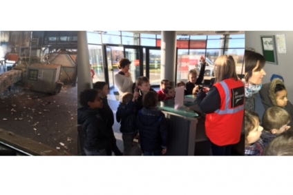 Les écoliers halluinois en visite au Centre de Valorisation Energétique
