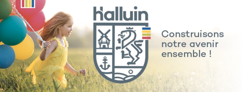 Présentation du nouveau logo de la ville d'Halluin