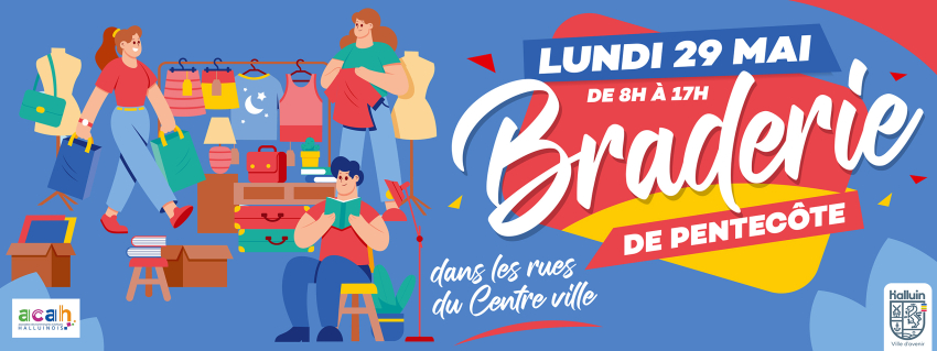 Braderie de la pentecôte de l'ACAH Halluin